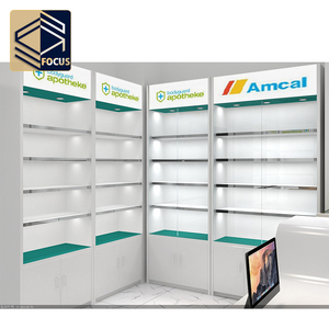 Bán Buôn MDF Y Tế Hiển Thị Kệ Dược Phẩm Giá Dược Phẩm Đơn Vị Gondola Chất Lượng Cao Cho Dược Phẩm - Product Image 1