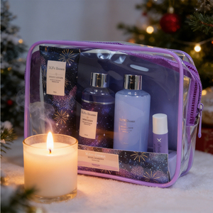 Ensemble de soins corporels pour enfants Starry Night, 4 pièces |   Approvisionnement en gros <span class=keywords><strong>d</strong></span>'usine |   Lotion pour le corps personnalisée, crème de douche, baume à lèvres en flacon - Product Image 3