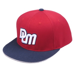 Casquettes Snapback en Acrylique 100% de Haute Qualité, 2 Tons, Visière Ronde, 6 Panneaux, Broderie Lettres 3D, Logo Personnalisé, Réglables, Vente en Gros - Product Image 1