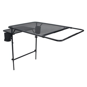 Table de travail réglable en acier pour camping et extérieur, montée sur pneu de véhicule, pour camion et SUV - Product Image 3