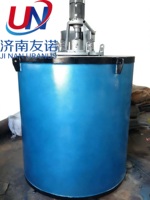 Four à vide industriel de type fosse/puits à résistance par lots pour le recuit à chaud des fils d'acier, capacité 500-800 kg/h, moteur en acier inoxydable