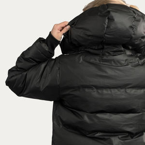 EQ-WJ4Women Factory Directly Waterproof Zip up Biker Custom Softshell Outdoor Hooded Custom <strong>Coat</strong> Winter Equestrian <strong>Puffer</strong> Jacket - Product Image 4