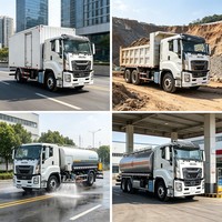Châssis de camion Isuzu 6x4 d'occasion à performance stable, 460 CV, robuste, pour le transport de marchandises lourdes sur de longues distances