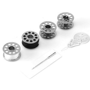 מכונת תפירה מיני 2-מהירות כפולה חשמלית ניידת חשמלית עם אור חותך רגל קלה - Product Image 4