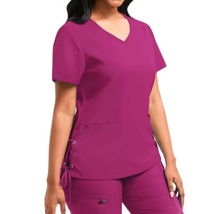 Créez Votre Propre Tenue Médicale Personnalisée en Toile de Haute Qualité avec Détection d'Aiguilles et Fusion Sans Couture pour Usage Médical Unisexe - Product Image 2