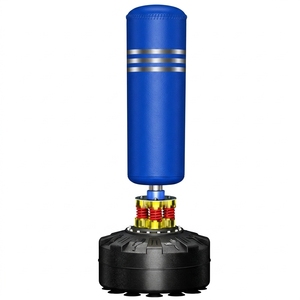 กระสอบทรายซ้อมมวยแบบดูดซับแรงกระแทกสูง พร้อมขาตั้ง สำหรับคลายเครียดและออกกำลังกาย - Product Image 1