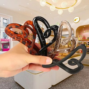 Shark <b>Clip</b> Hair <b>Clip</b> 13 Cm Mixed Colors Plastic Women Daily Use - Product Image 1