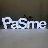 Enseigne LED en acrylique étanche à éclairage frontal, lettres lumineuses personnalisées avec logo pour la décoration murale de restaurants, cafés, bars, salons et boutiques