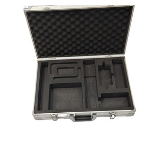 Insertos de espuma EVA pretaladrados negros personalizados de 4 ranuras, revestimientos interiores de espuma absorbentes de impactos troquelados para estuches de herramientas - Product Image 5