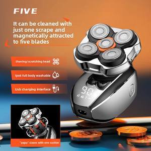 男性用クリッパー用<span class=keywords><strong>ANBOLIFE</strong></span>電気ヘアセルフサービス洗えるヘアシェーバーLCDデジタルディスプレイUSB家庭用クロスボーダー - Product Image 5