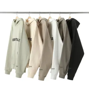 Casual Hooded Mans Hoodie Custom Letter Logo Street Style Sweater Men Loose Hoodies