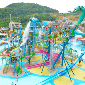 Thiết Bị Công Viên Nước Công Viên Giải Trí Sân Chơi Bằng Sợi Thủy Tinh Nhà Nước Công Viên Nước Trượt Hồ Bơi - Product Image 2