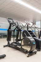 Elliptiques électriques en acier durable avec résistance magnétique, écran LED, équipement de fitness pour entraînement et musculation à domicile