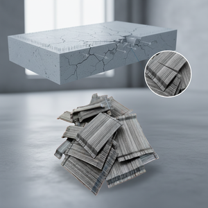 VANSE Fibres micro-acier en vrac à haute résistance à la traction pour le béton et les constructions en béton - Product Image 2