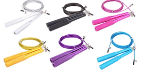 Corde à sauter de poignée en aluminium de haute qualité de corde de vitesse professionnelle pour la boxe Crossfit - Product Image 4