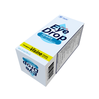 Boîte d'emballage personnalisée en gros pour pommades, emballage de médicaments, boîte en papier pour gouttes ophtalmiques