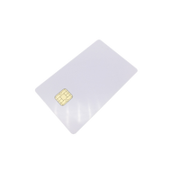 Carte à puce de contact personnalisée FM4428 avec numéros NBS à 16 chiffres Carte à puce RFID en PVC Fréquence 13.56MHz