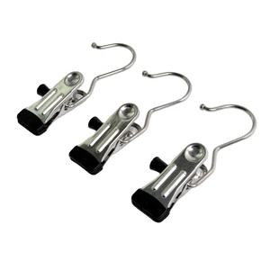 Pvc + Chrome Enkele Zwarte Metalen Boot Hanger Clip Rok Hangers Met Clips - Product Image 1