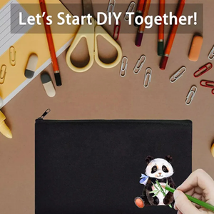 Mini toile de maquillage logo pour femmes sublimation trousse de toilette trousse de toilette avec fermeture éclair pochette de voyage personnalisée - Product Image 6