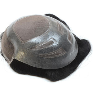 Spedizione entro 24 ore di grandi scorte di fabbrica del commercio all'ingrosso a buon mercato sistema di Sostituzione Dei Capelli Parrucchino per Gli Uomini - Product Image 2