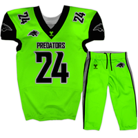 Tonton Sports BETHERIVAL Créez votre propre maillot de football américain vierge personnalisé avec applique / broderie en sergé, nom personnalisé