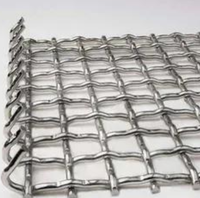 Feuille et rouleau de treillis métallique ondulé en acier inoxydable longue durée de vie pour le filtrage, la protection et la classification des particules