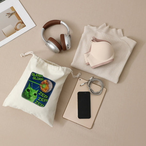 Pochette de voyage premium à cordon de serrage pour sèche-cheveux, motif <span class=keywords><strong>Meme</strong></span> Alien Cat amusant, organisateur de sèche-cheveux, étui de rangement pour sèche-cheveux - Product Image 5