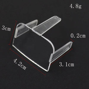 Protection d'objectif en plastique transparent 558 personnalisée en usine pour la chasse, l'utilisation tactique en extérieur - Product Image 4