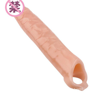 Oversized Armor Sheath Flesh Color <b>TPE</b> Real Touch Feeling Adult Sex Toy - Product Image 6