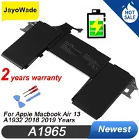 Usine 4379mAh A1965 Batterie D'ordinateur Portable pour Apple MacBook Air 13 "A1932 2018 2019 Ans 11.40V A1965 Ordinateur Portable