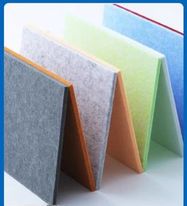 ينتج المصنع صفائح ماصة للصوت عالية الجودة قابلة للتخصيص من ألياف البوليستر لمحطات التلفزيون وقاعات الحفلات الموسيقية - Product Image 2