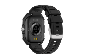 Montre intelligente, bracelet intelligent avec fonction météo, mesure de la pression artérielle, mode sport, bracelet intelligent prenant en charge la fréquence cardiaque en temps réel - Product Image 4