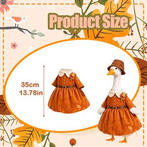 Costume <span class=keywords><strong>de</strong></span> Noël personnalisé pour oie <span class=keywords><strong>de</strong></span> 23 pouces, pour Thanksgiving, la Fête <span class=keywords><strong>de</strong></span> l'Indépendance, Halloween, Noël - Product Image 2