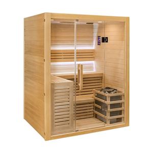 Sauna tradicional para una persona o <span class=keywords><strong>2</strong></span> personas, Banco de dos capas de fábrica China - Product Image 2
