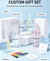 Gobelet de voyage réutilisable en Tritan avec couvercle transparent et paille, tasse à boisson en plastique, logo personnalisé, couleur personnalisée pour cadeau promotionnel