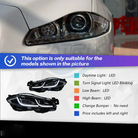 Ensemble de phares LED Jaguar XE F TYPE F PACE avec feux de jour (DRL) pour modèles 2016-2017 – Amélioration