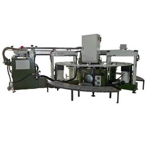 Machine de moulage par injection de chaussures en plastique automatique de type rotatif à deux couleurs, 20 stations, pour la fabrication de semelles, de pantoufles et de sandales - Product Image 5