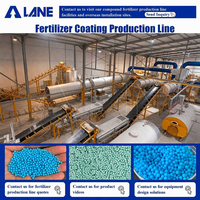 Línea de Producción de Urea Recubierta de Neem LANE, Tambor Rotatorio Granular de Liberación Lenta, Planta de Fabricación Ecológica Totalmente Automática