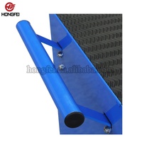 Chariot à outils HONGFEI à 4 tiroirs, robuste, en acier, verrouillable, service OEM ODM pour garage domestique, poste de travail mobile, usine certifiée BSCI