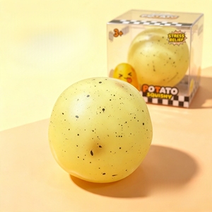 ของเล่นบีบวาสลีนรูปมันฝรั่ง ของเล่นบีบคลายเครียด บีบแล้วคืนรูปช้าๆ ของเล่นบีบแก้เครียด - Product Image 2