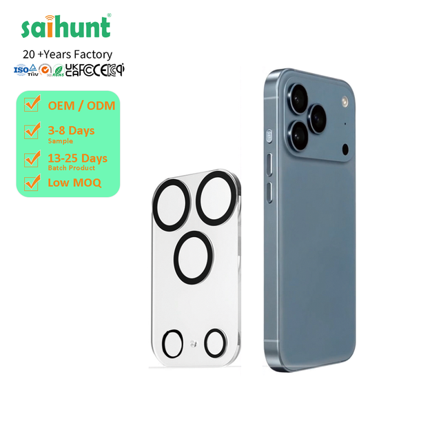 HD Clear 3D Camera Lens Tempered Glass Protector Film for iPhone 12 13 14 15 16 17 17 Pro 17 18 Pro Max 18 Fold