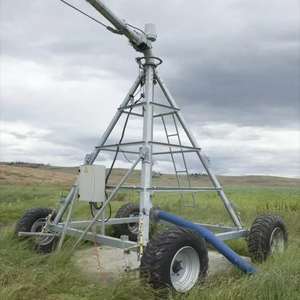 Système d'irrigation à pivot central automatique à entraînement électrique avec arroseur rotatif en plastique pour une distribution uniforme de l'<span class=keywords><strong>eau</strong></span> sur les terres agricoles - Product Image 4