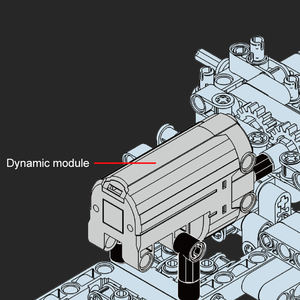 Woma Đồ Chơi C0920 1152Pcs 1:14 Ánh Sáng Gốc Mô Hình Xe Xây Dựng Khối Siêu Xe Thể Thao RC Xe Kỹ Thuật Xe - Product Image 4