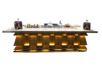 Plateau de cuisson Commercial Teppanyaki, sans fumée, équipement de restauration personnalisé, pour la maison