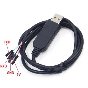 EXW compatibilité usine Win10 8 7 LINUX câble FTDI FT232RL PL2303 USB à TTL câble série oem faisceau de câbles chargeur usb