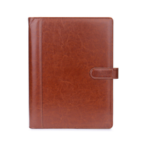 Organizador de Bolsa de Viaje A4 Personalizado, Carpeta de Cuero para Archivos con Carpetas, un Producto de Archivo Duradero