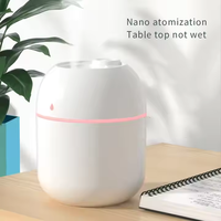 H2o pelembab udara mobil Mini portabel, pelembap udara minyak esensial dingin ultrasonik 2025 220ML Tiongkok grosir Usb