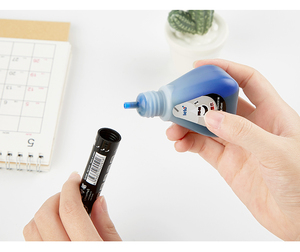 Mode-permanente waterdichte snel drogende stift met 3 mm punt, diverse kleuren, meerdere malen navulbaar, geschikt voor papier. - Product Image 3