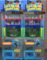 Distributeur automatique de balles surprise, machine de jeu à monnayeur, machine de jeu à secouer les balles pour gagner des prix, jeux pour enfants, jeux d'intérieur