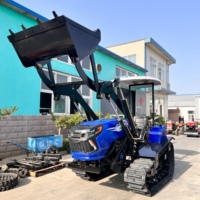 Tracteur à chenilles 50 CV/60 CV pour rizières, équipement agricole, vente chaude
